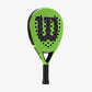 The Wilson Blade Team V2 Padel Racket in green which is available for sale at GSM Sports.