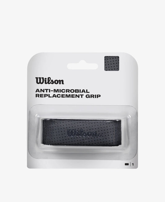 The Wilson Dual Performance Replacement Grip in black available for sale at GSM Sports.    