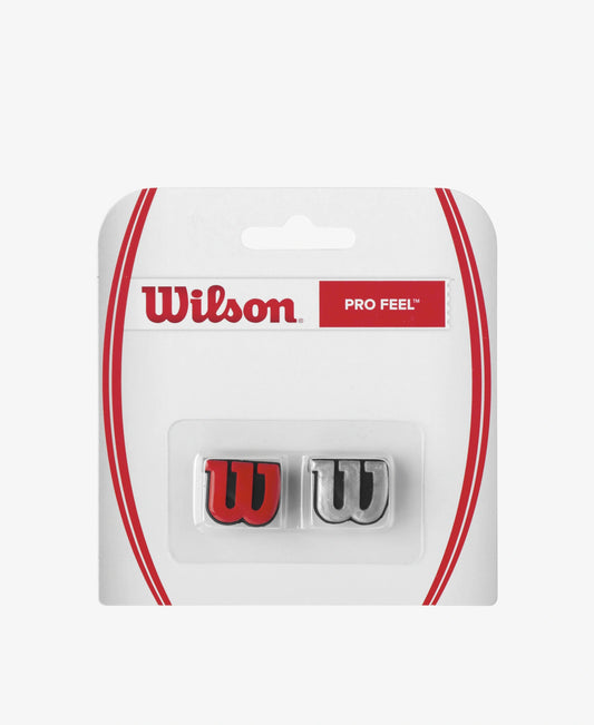 A 2 pack of Wilson Pro Feel Dampeners which are available for sale at GSM Sports.     