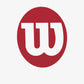 The "W" Wilson Tennis Stencil available for sale at GSM Sports.  