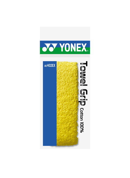 Yonex Towel Grip Badminton Grip in Yellow for sale at GSM Sports