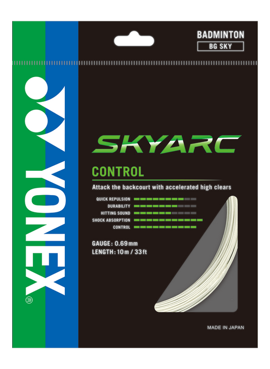 A set of Yonex Skyarc Badminton String for sale at GSM Sports