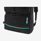 The Head Coco Backpack in black and teal colour which is available for sale at GSM Sports.
