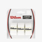 A 3 pack of Wilson Pro Overgrips in white available for sale at GSM Sports.      