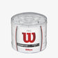 A pack of 60 Wilson Pro Overgrips in white available for sale at GSM Sports.  
