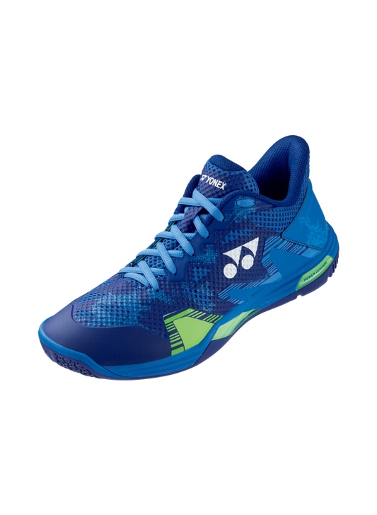 The Yonex Power Cushion Eclipision Z Mens Badminton Shoes in navy blue colour which are available for sale at GSM Sports.  