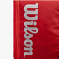 The Wilson Super Tour Backpack in red available for sale at GSM Sports.