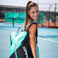Head Tour Team Backpack in Black and Mint for sale at GSM Sports