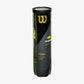The Wilson US Open Extra Duty 4 Ball Can available for sale at GSM Sports.