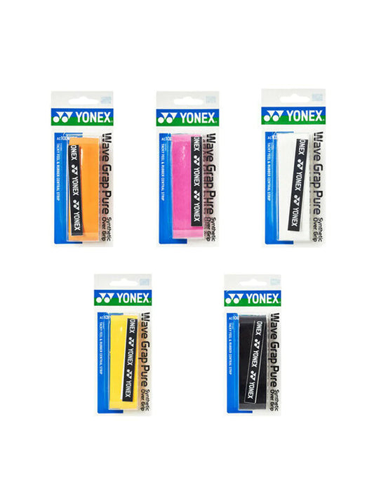 Yonex Wave Grap Pure Badminton Grip in assorted colours for sale at GSM Sports