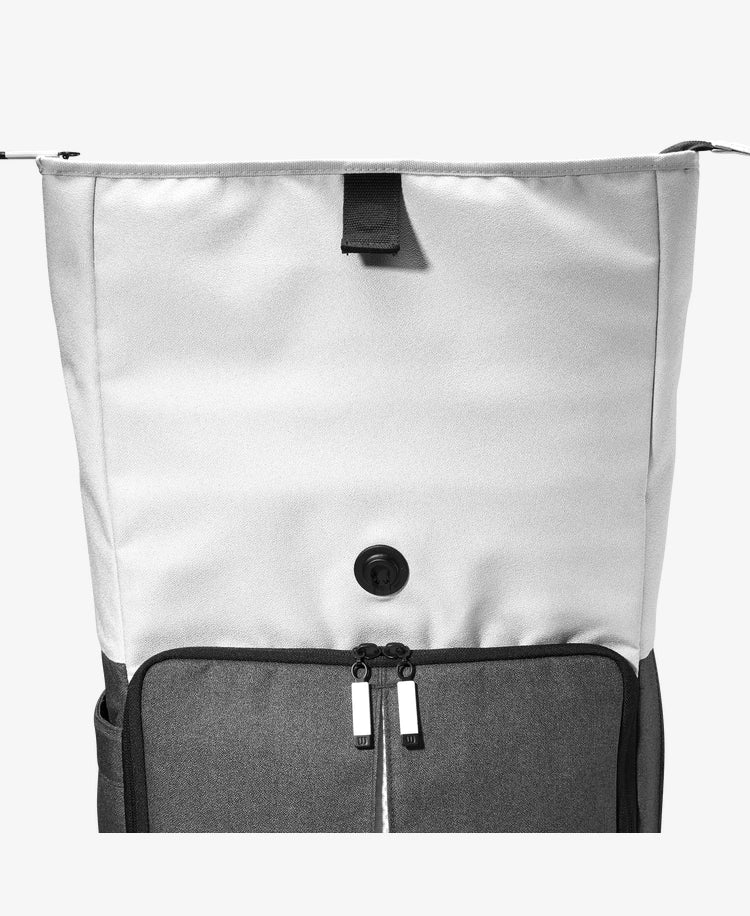 The Wilson Womens Backpack in cream, forest green and black available for sale at GSM Sports.